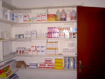 Medical supllies Gaye Town Clinic